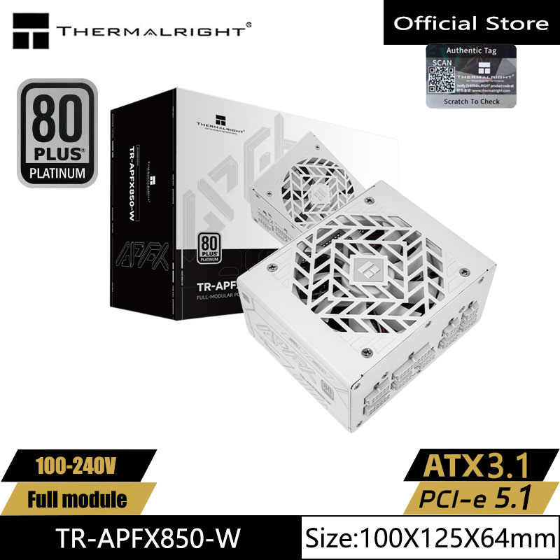 1000W White Modular Power Supply - Fonte de alimentação para gabinete de