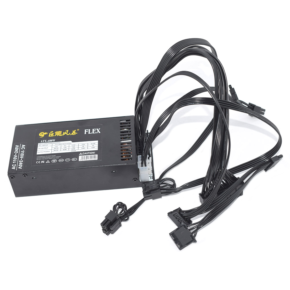 Julongfengbao modular completo - Flex Atx Power Supply 600W 1U avaliação e preço